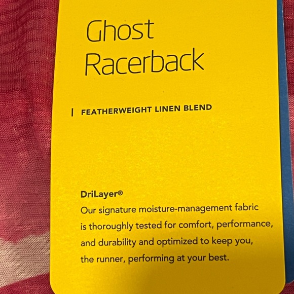 Brooks Ghost Racerback Performance Tank - Picture 5 of 7